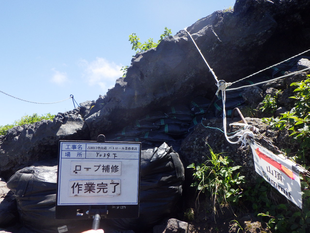富士山パトロール（7/1〜7/29）の様子