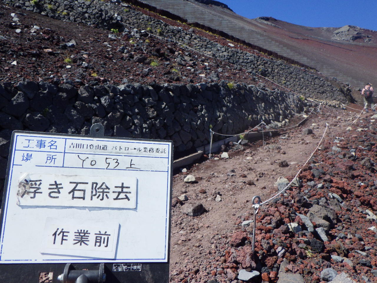 富士山パトロールの活動記録(写真4)