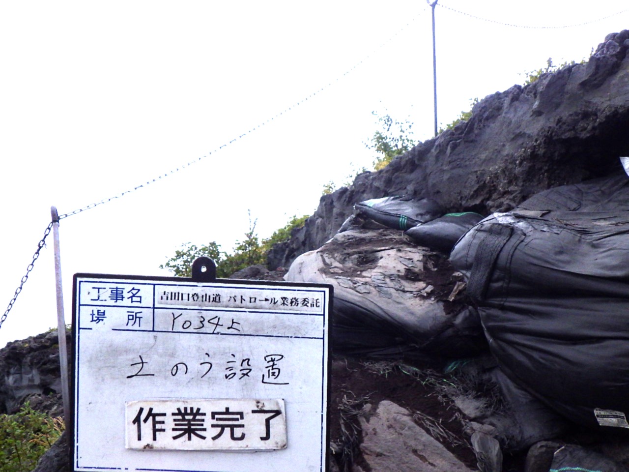 富士山パトロールの活動記録(写真12)